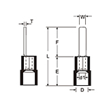 NYLON INSULATED BLADE TERMINALS